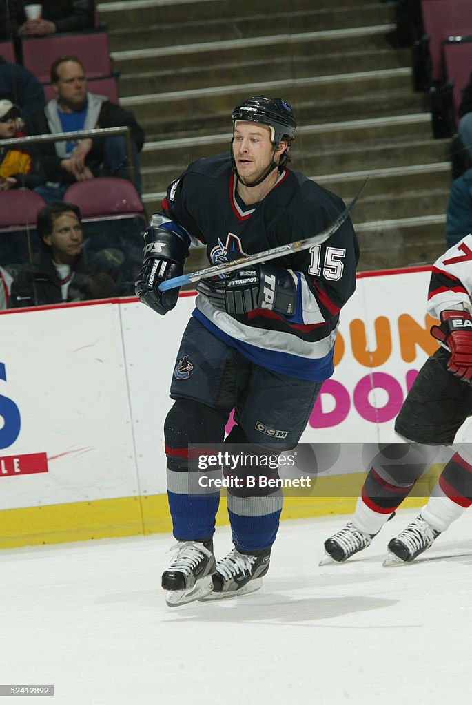 Todd Varner Player Todd Warriner of the Vancouver Canucks. News Photo - Getty Images