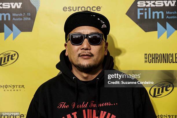 John Leguizamo , Emjay Anthony, Jon Favreau, King Zapata, Johnny Bradley, Johnny Radelat, and Gary Clark Jr, Roy Choi, Aaron Franklin, attend the...