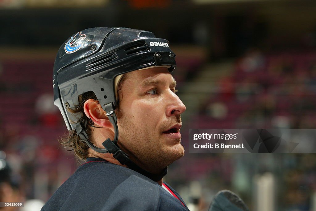 Todd Varner Player Todd Warriner of the Vancouver Canucks. News Photo - Getty Images