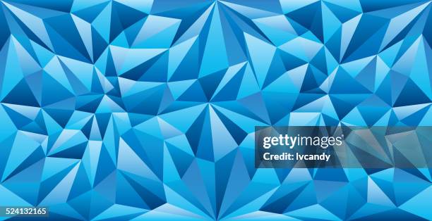 geometry background - ice stock illustrations