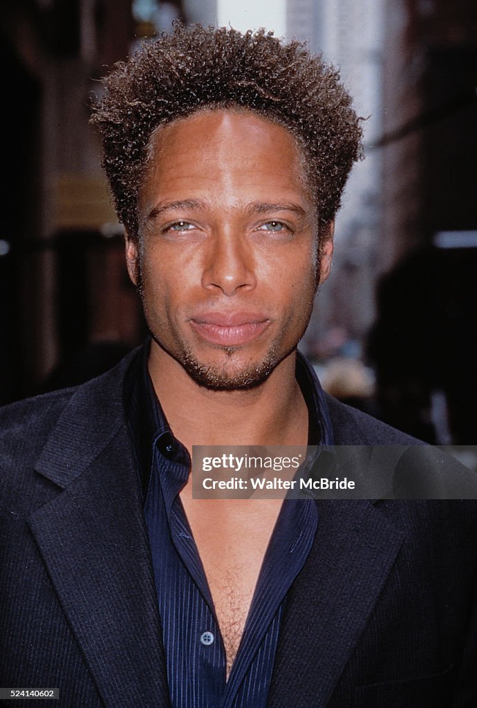 Gary Dourdan. of C.S.I. at the CBS Network Upfront,.Tavern on the