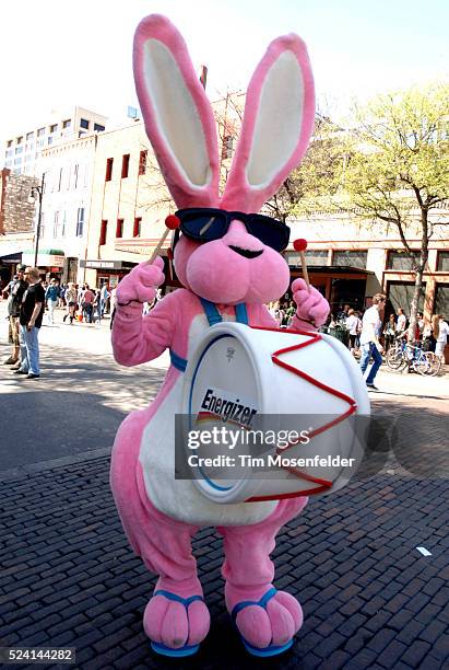 Atmosphere of the "Energizer Bunny" at SXSW 2009.
