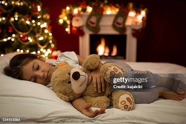 holiday dream - kid stocking stock pictures, royalty-free photos & images