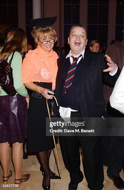 Alison Myners and Norman Rosenthall attend the Skools Rool Party at the The Royal Academy on March 14, 2005 in London.