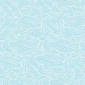 Abstract seamless background pattern made of hand drawn elements