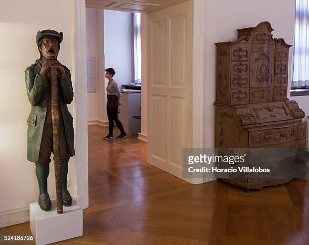 Schloss Johannisburg museum in Aschaffenburg, Germany, 14 May 2015, one of the most important buildings of the Renaissance period in Germany, erected...