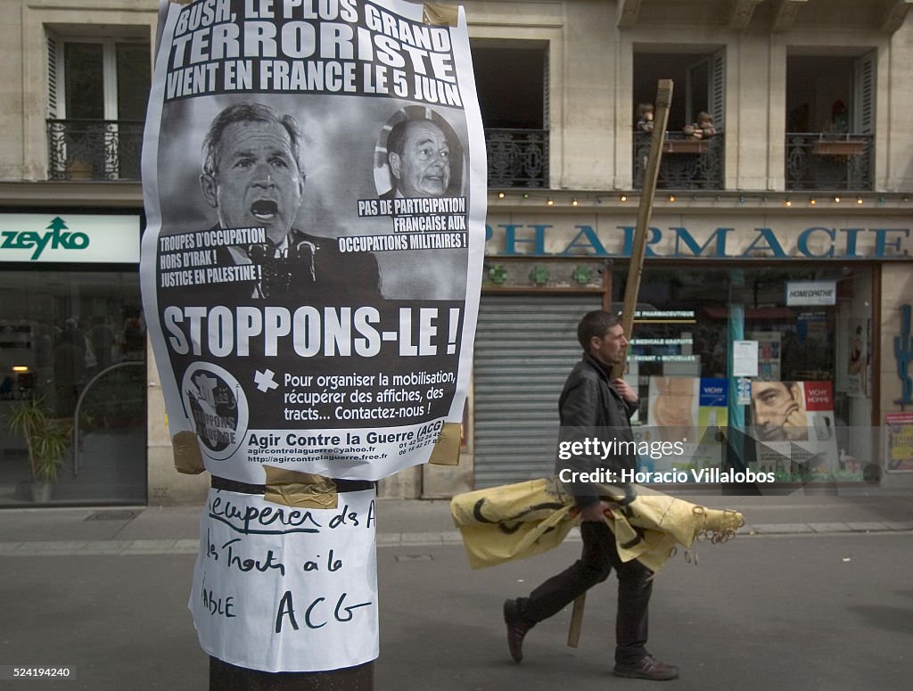 Parisian Workers Rally on May Day