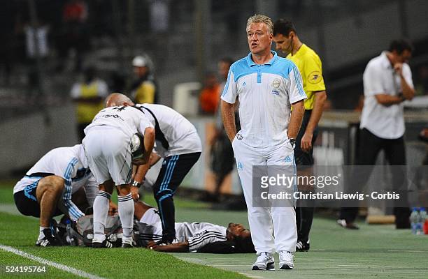Marseille coach Didier Deschamps.