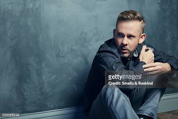 Actor Dominic Monaghan poses for a portrait in the Getty Images SXSW Portrait Studio Powered By Samsung on March 13, 2016 in Austin, Texas.