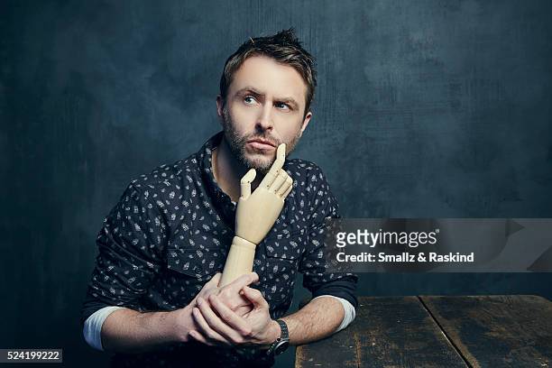 Chris Hardwick poses for a portrait in the Getty Images SXSW Portrait Studio Powered By Samsung on March 13, 2016 in Austin, Texas.