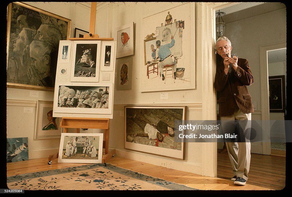 Norman Rockwell in Norman Rockwell Museum