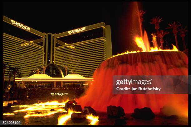 Mirage Volcano in Las Vegas