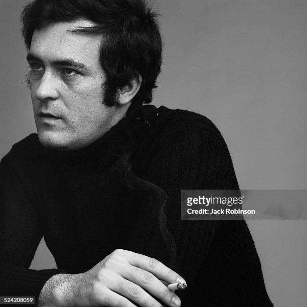 Portrait of Italian film director Bernardo Bertolucci, New York, New York, April 1969.