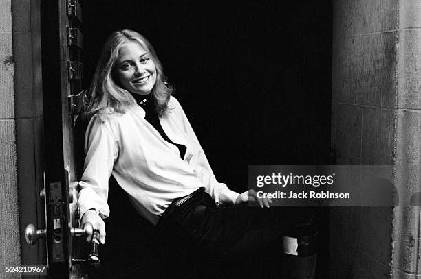 Portrait of American actress and model Cybill Shepherd, New York, New York, October 1971.