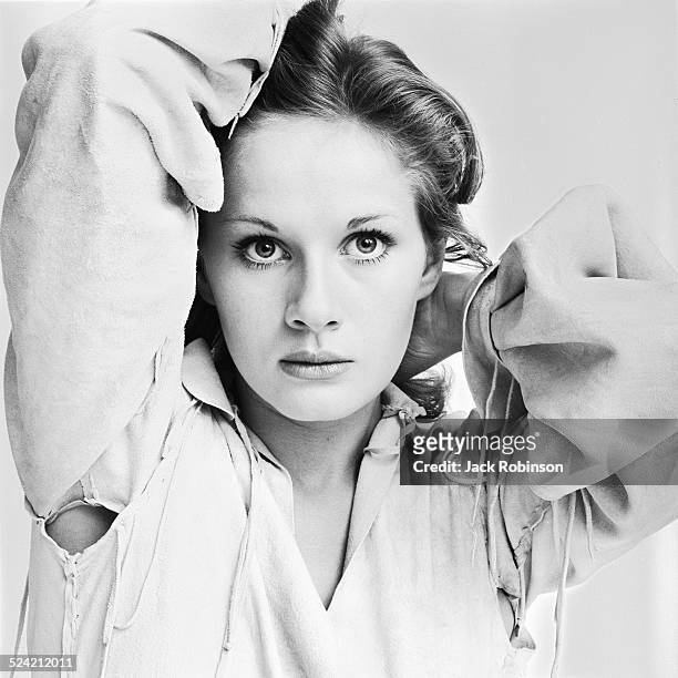 Portrait of French actress and model Dominique Sanda , New York, New York, October 1970.