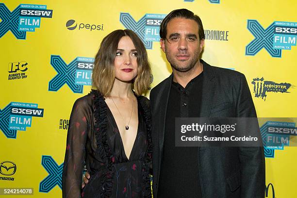 Actress Rose Byrne and actor Bobby Cannavale arrives at the premiere of 'Spy' during the 2015 SXSW Music, Film + Interactive Festival at the...