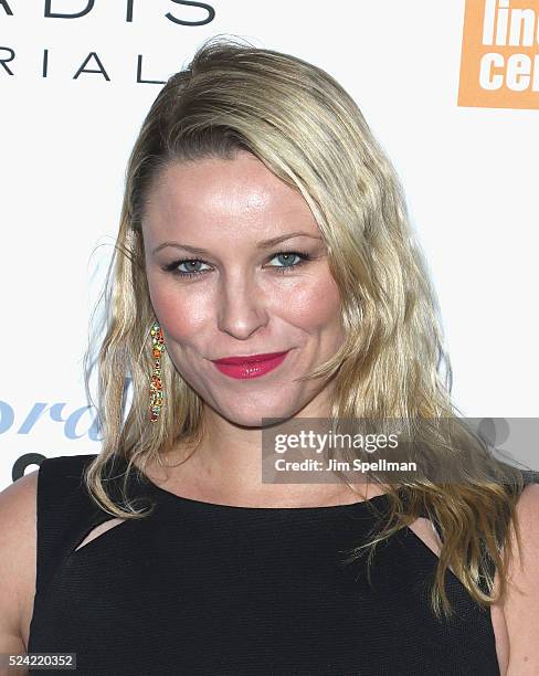 Actress Kiera Chaplin attends the 43rd Chaplin Award Gala on April 25, 2016 in New York City.