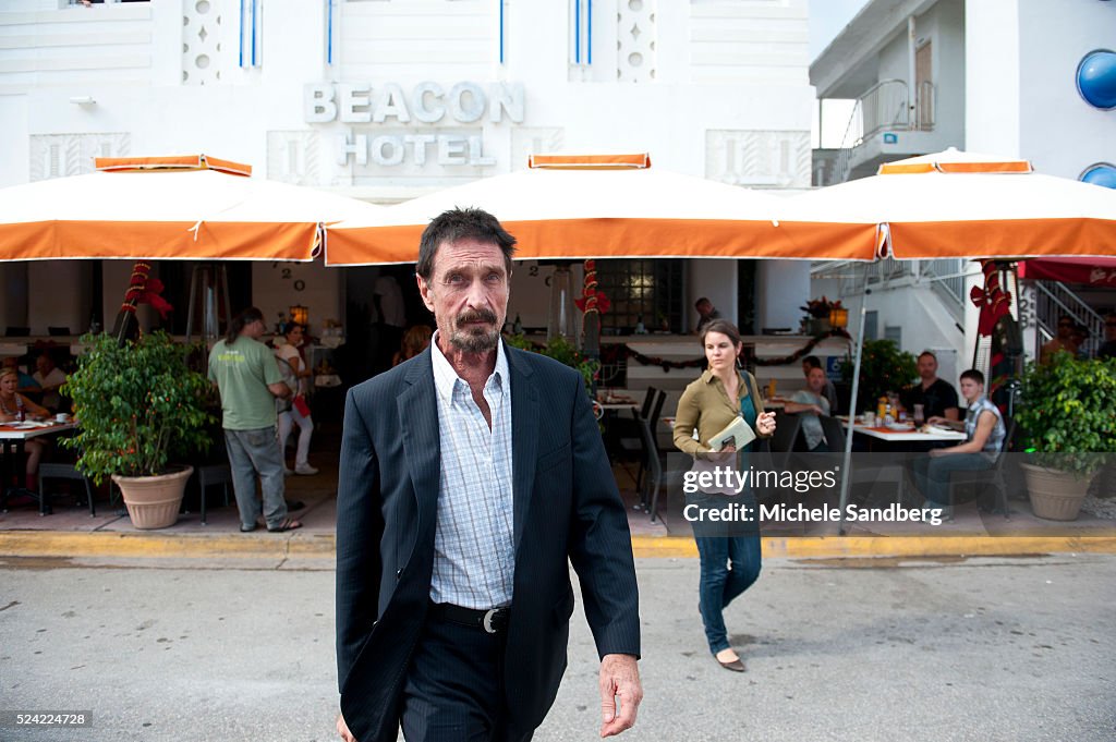 USA - Crime - John McAfee
