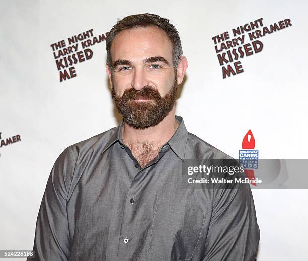 Aaron Tone attending the Meet & Greet the cast of the Broadway Cares/Equity Fights Aids 20th Anniversary Benefit Performance of 'The Night Larry...