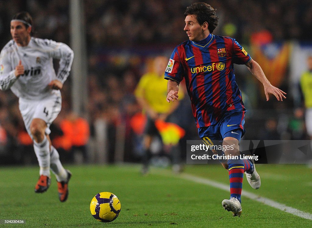 Soccer - La Liga - Barcelona vs. Real Madrid