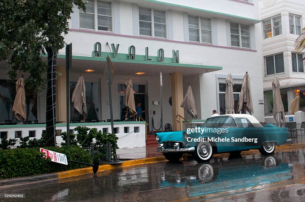 USA - Tropical Storm Isaac - Weather in Miami