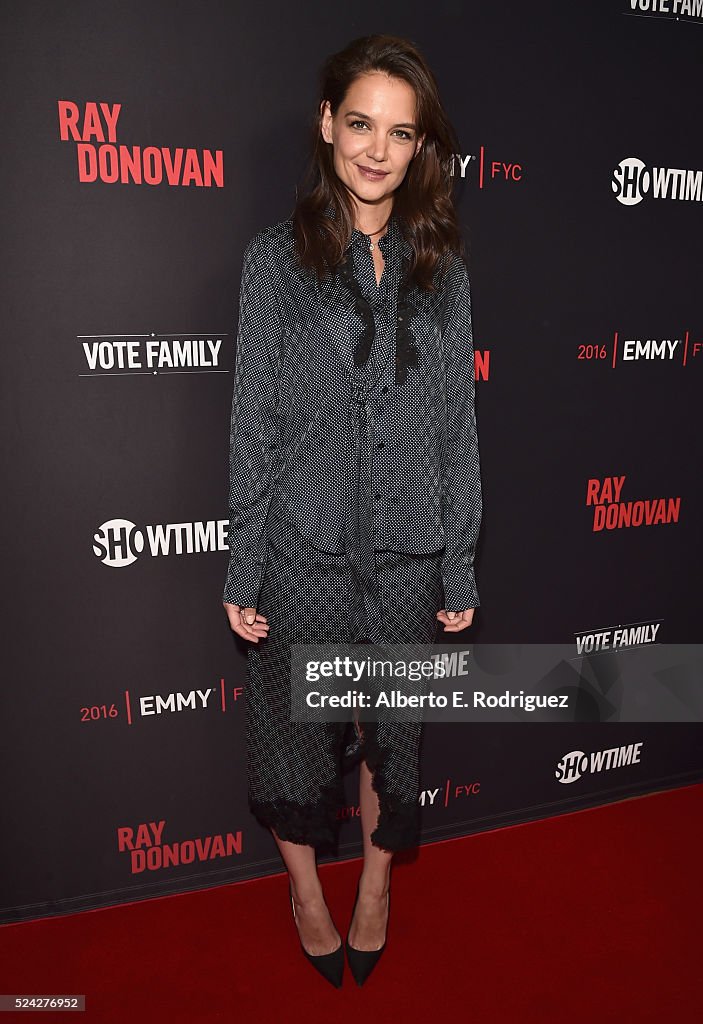 For Your Consideration Screening And Panel For Showtime's "Ray Donovan" - Arrivals