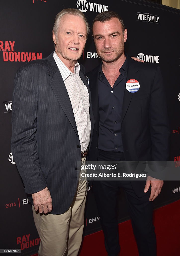 For Your Consideration Screening And Panel For Showtime's "Ray Donovan" - Arrivals