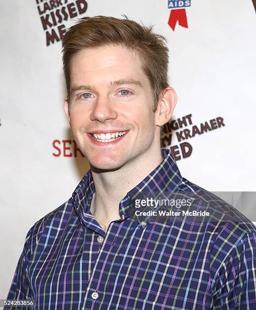 Rory O'Malley attending the Meet & Greet the cast of the Broadway Cares/Equity Fights Aids 20th Anniversary Benefit Performance of 'The Night Larry...