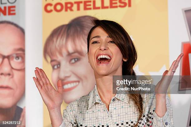 Actress Eleonora Sergio attends "'Sotto una Buona Stella" photocall in Rome - Savoy Cinema