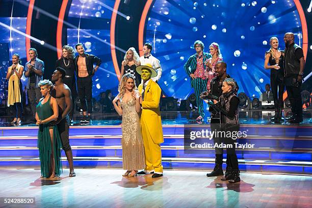 Episode 2206" - The remaining nine celebrities return to their original professional dance partners to tackle "Famous Dances Night" on "Dancing with...