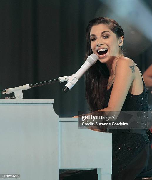 Singer-songwriter Christina Perri performs in concert at ACL Live on August 16, 2015 in Austin, Texas.