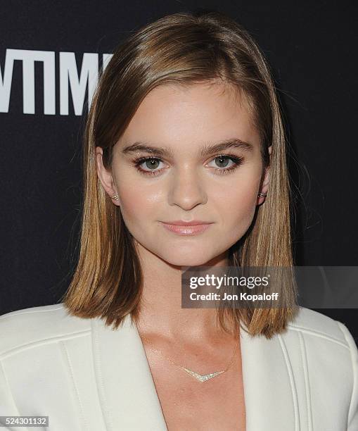 Actress Kerris Dorsey arrives at For Your Consideration Screening And Panel For Showtime's "Ray Donovan" at Paramount Theatre on April 25, 2016 in...