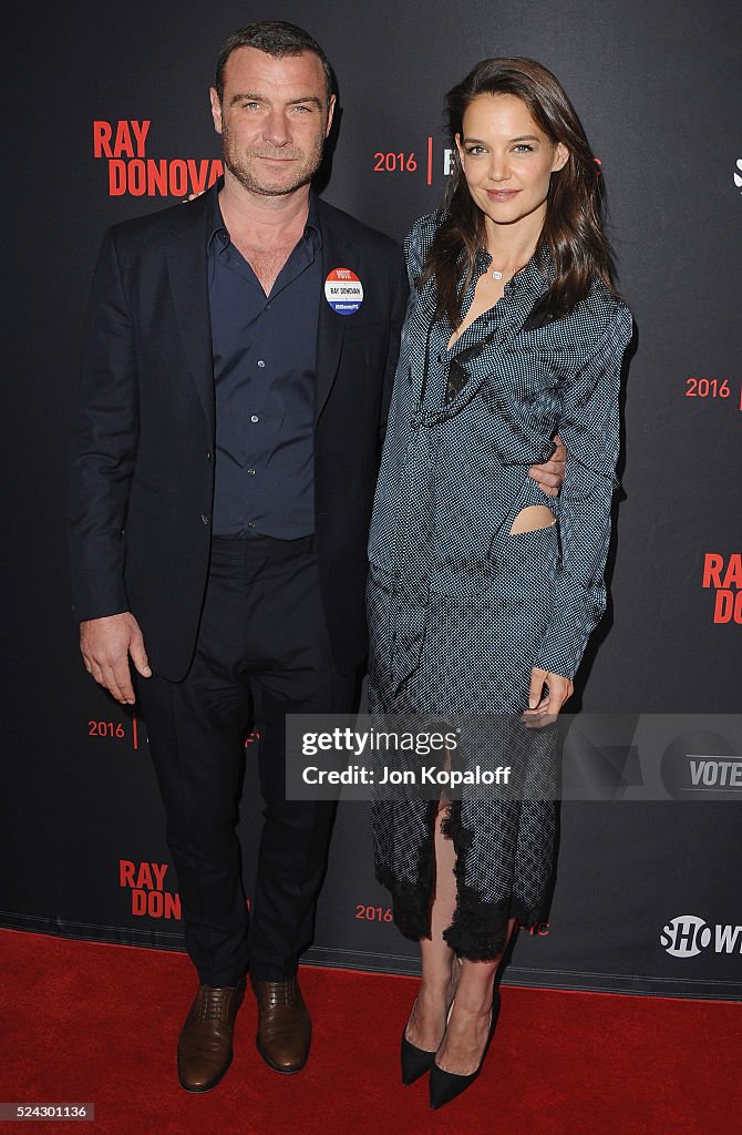 For Your Consideration Screening And Panel For Showtime's "Ray Donovan" - Arrivals
