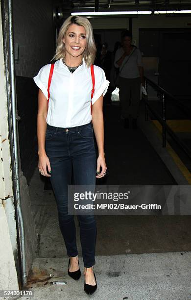 Grace Helbig seen at AOL Build on April 25, 2016 in New York City.