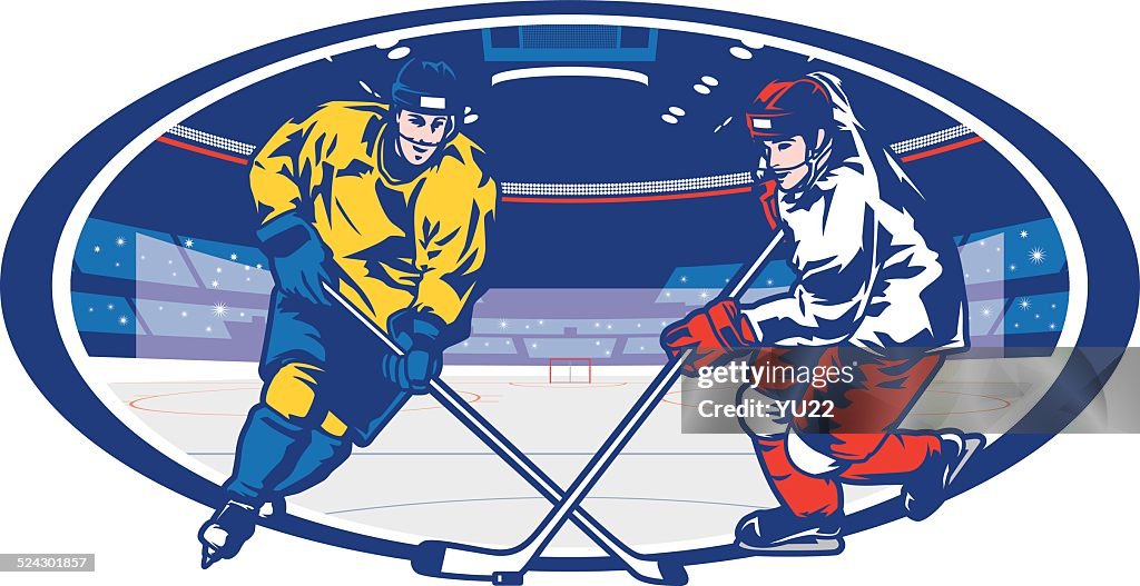 Ice Hockey Arena Matchup