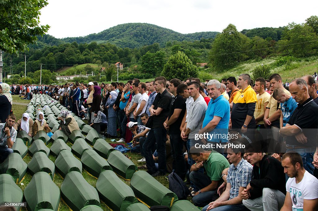 19th anniversary of Srebrenica massacre