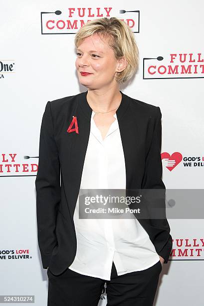 Martha Plimpton attends the "Fully Committed" Broadway opening night at Lyceum Theatre on April 25, 2016 in New York City.