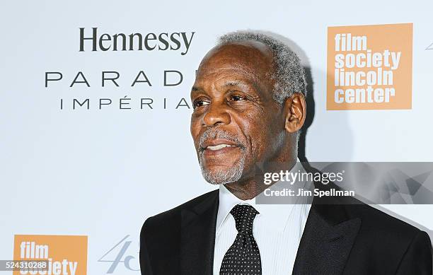 Actor Danny Glover attends the 43rd Chaplin Award Gala on April 25, 2016 in New York City.