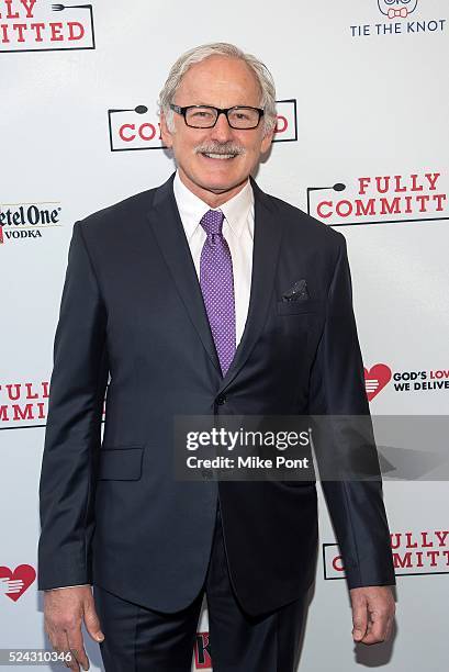 Victor Garber attends the "Fully Committed" Broadway Opening Night at Lyceum Theatre on April 25, 2016 in New York City.