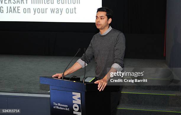 Rajendra Roy attends An Evening with Lynette Wallworth - Slithering Screens: 10 Years of New Frontier at Sundance Institute 2016 on April 25, 2016 in...