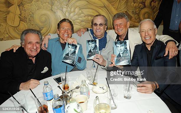 Stewie Stone, Jerry Blavat, Bobby Rydell, Bill Boggs and Danny Aiello attend the Bobby Rydell "Teen Idol On The Rocks: A Tale Of Second Chances" Book...