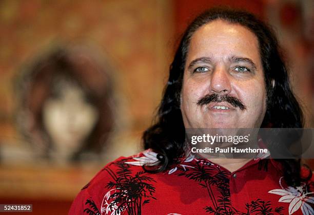 Adult Film Actor Ron Jeremy appears at Virgin Megastore Union Square to sign copies of the DVD Being Ron Jeremy March 15, 2005 in New York City.