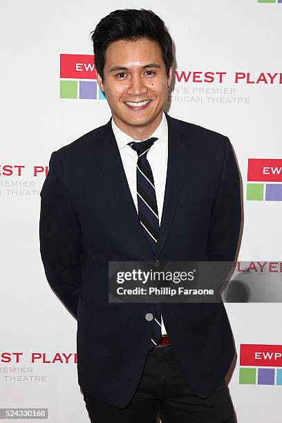 Actor Rene Gube attends the East West Players 50th Anniversary Visionary Awards Dinner and Silent Auction at Hilton Universal City on April 25, 2016...