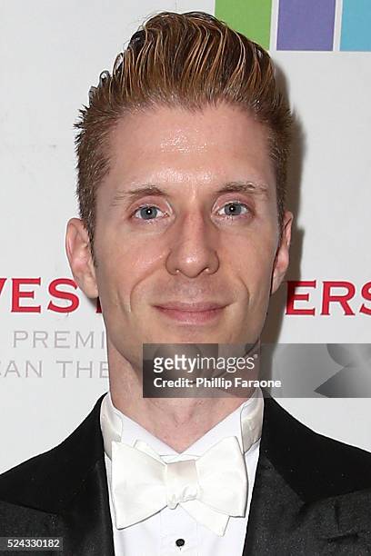 Lorenzo Thione attends the East West Players 50th Anniversary Visionary Awards Dinner and Silent Auction at Hilton Universal City on April 25, 2016...