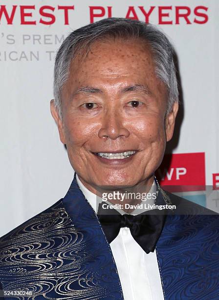 Actor George Takei attends the East West Players 50th Anniversary Visionary Awards Dinner and Silent Auction at the Hilton Universal City on April...