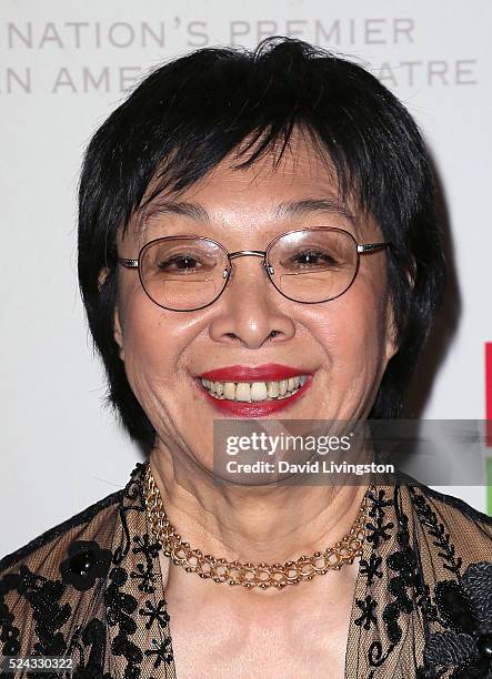 Actress Tisa Chang attends the East West Players 50th Anniversary Visionary Awards Dinner and Silent Auction at the Hilton Universal City on April...