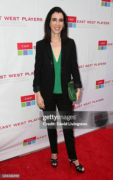 Writer Aline Brosh McKenna attends the East West Players 50th Anniversary Visionary Awards Dinner and Silent Auction at the Hilton Universal City on...