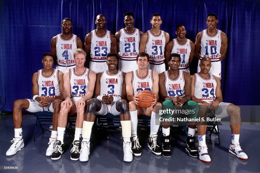 1990 Eastern Conference All-Star Team Portrait