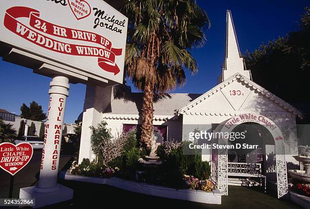 Las Vegas, Nevada: A Wedding Chapel.