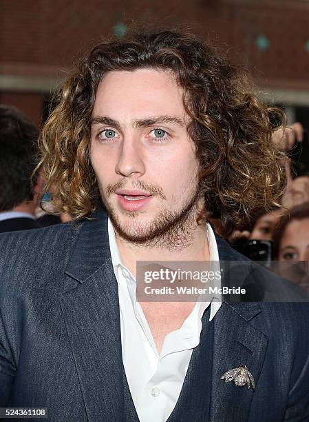 Aaron Taylor-Johnson attending the The 2012 Toronto International Film Festival.Red Carpet Arrivals for 'Anna Karenina' at the Elgin Theatre in...